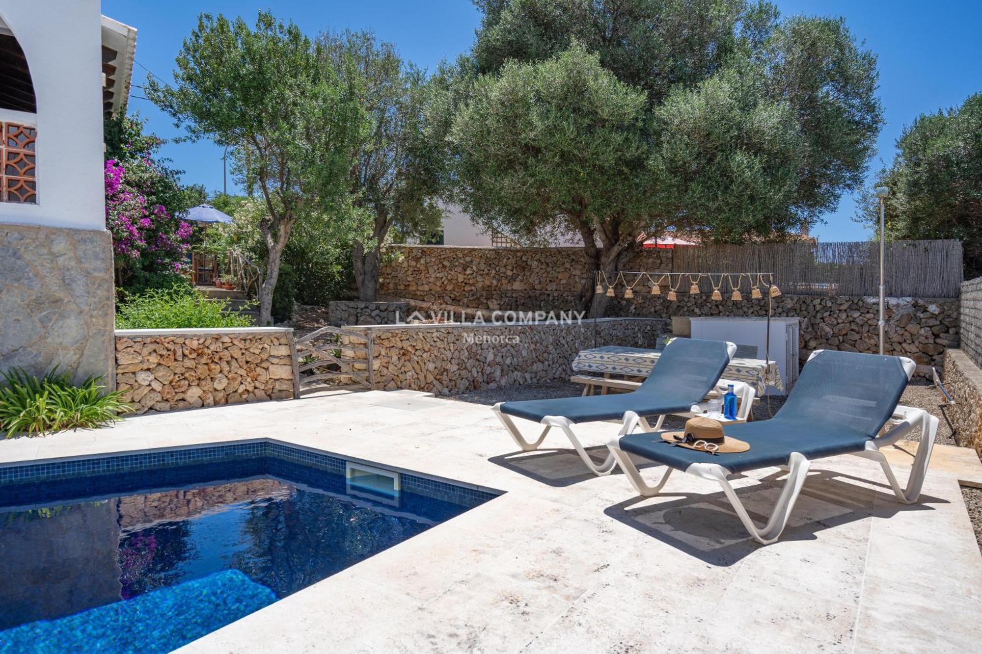 Villa Caterina Cala En Porter  エクステリア 写真