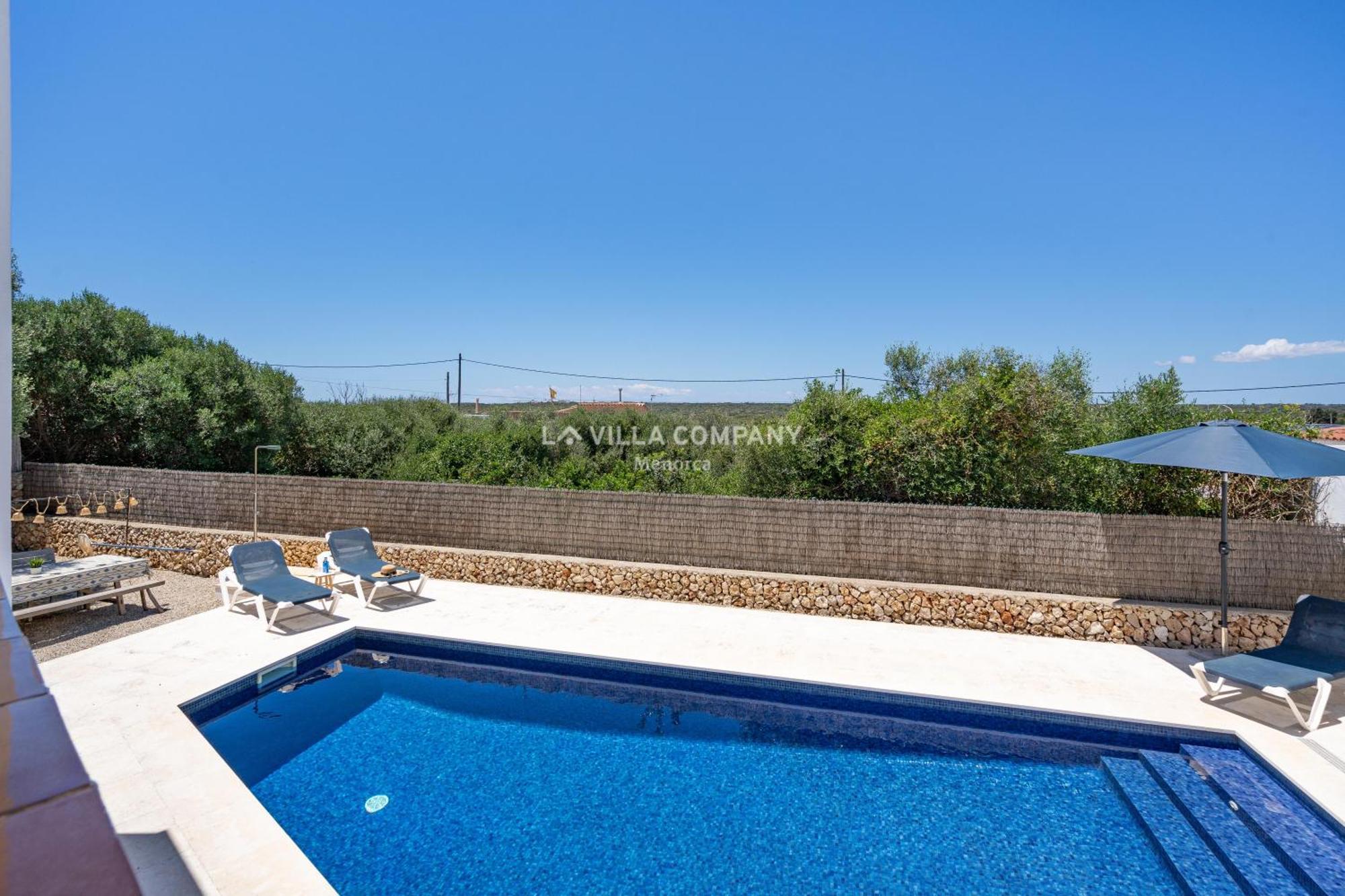 Villa Caterina Cala En Porter  エクステリア 写真
