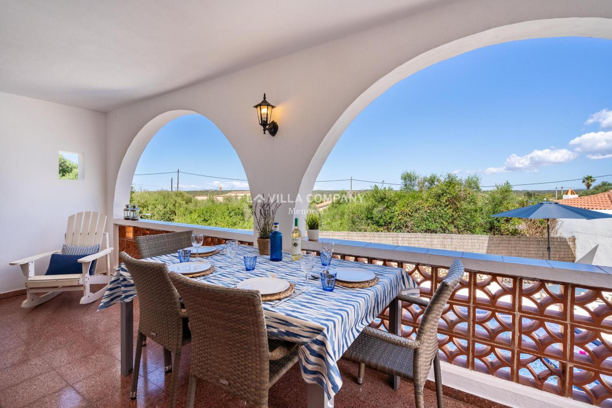 Villa Caterina Cala En Porter  エクステリア 写真