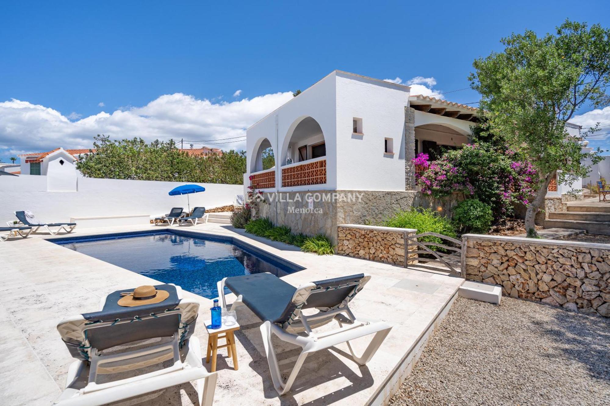 Villa Caterina Cala En Porter  エクステリア 写真